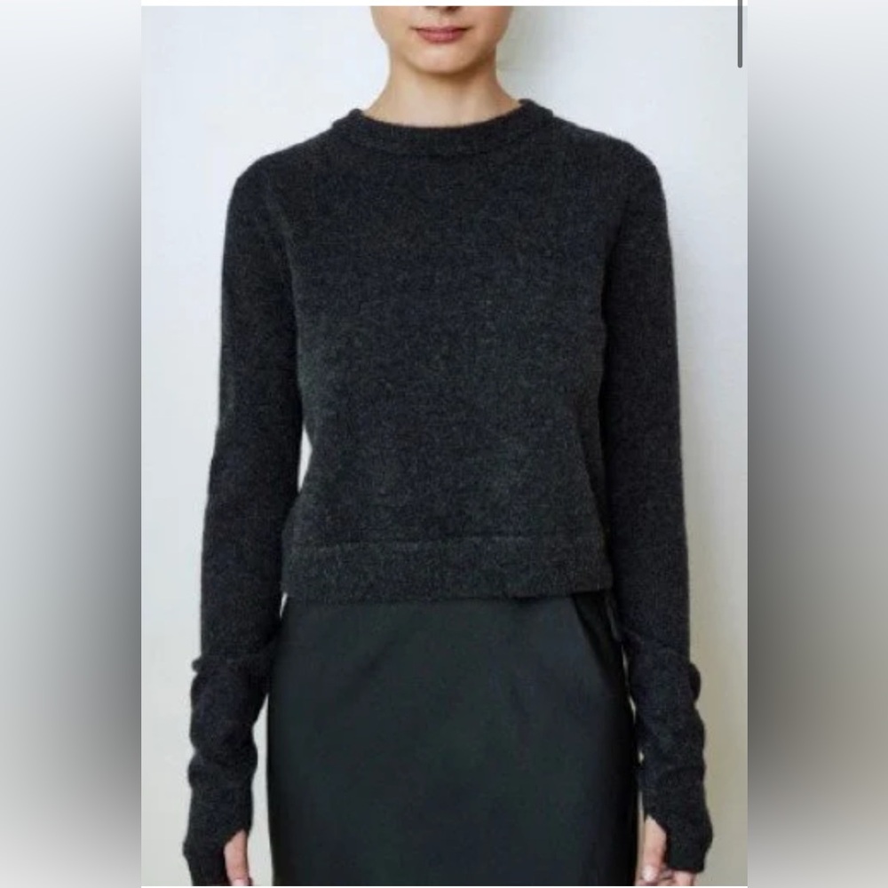 Brazeau Tricot 100% Cashmere Royal All Thumbs Pullover Sweater - 4